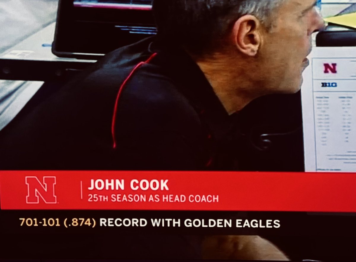John Cook must coach for Southern Miss Golden Eagles… who knew.
<a href="/NebraskaOnBTN/">Nebraska On BTN</a> 
<a href="/Huskers/">Nebraska Huskers</a>