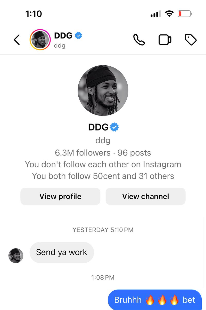 itsreallyderek's tweet image. Shout out to DDG !!! 💯🔥🙏