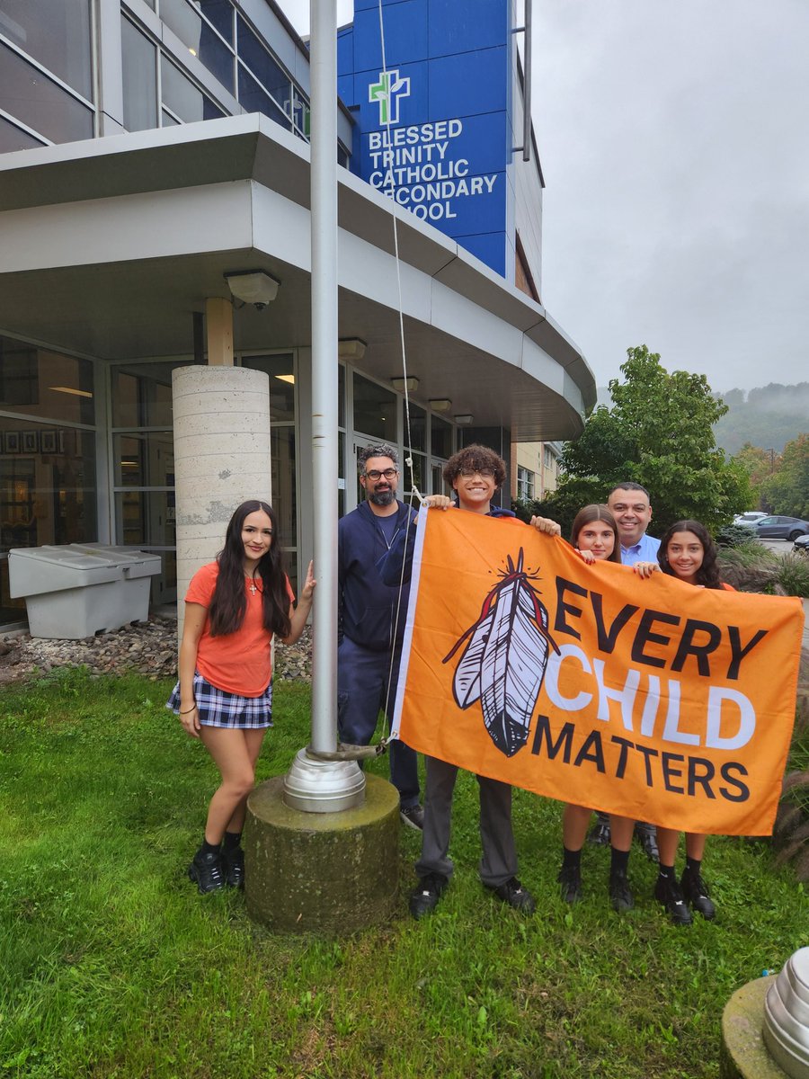 BTrinity3's tweet image. Thunder carrying on Truth and Reconciliation @niagaracatholic