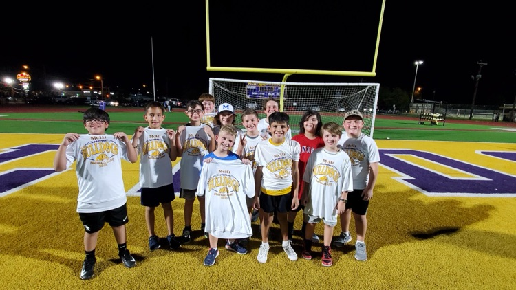 Rockets120's tweet photo. π These Rayburn Rockets had a blast at the Elevate Football Camp at McHi this week! A big shout out and thank you to Coach Garcia & the other McAllen ISD coaches for investing their time & skills in our elementary students! π #RayburnPride https://t.co/TuNc7eFIwn