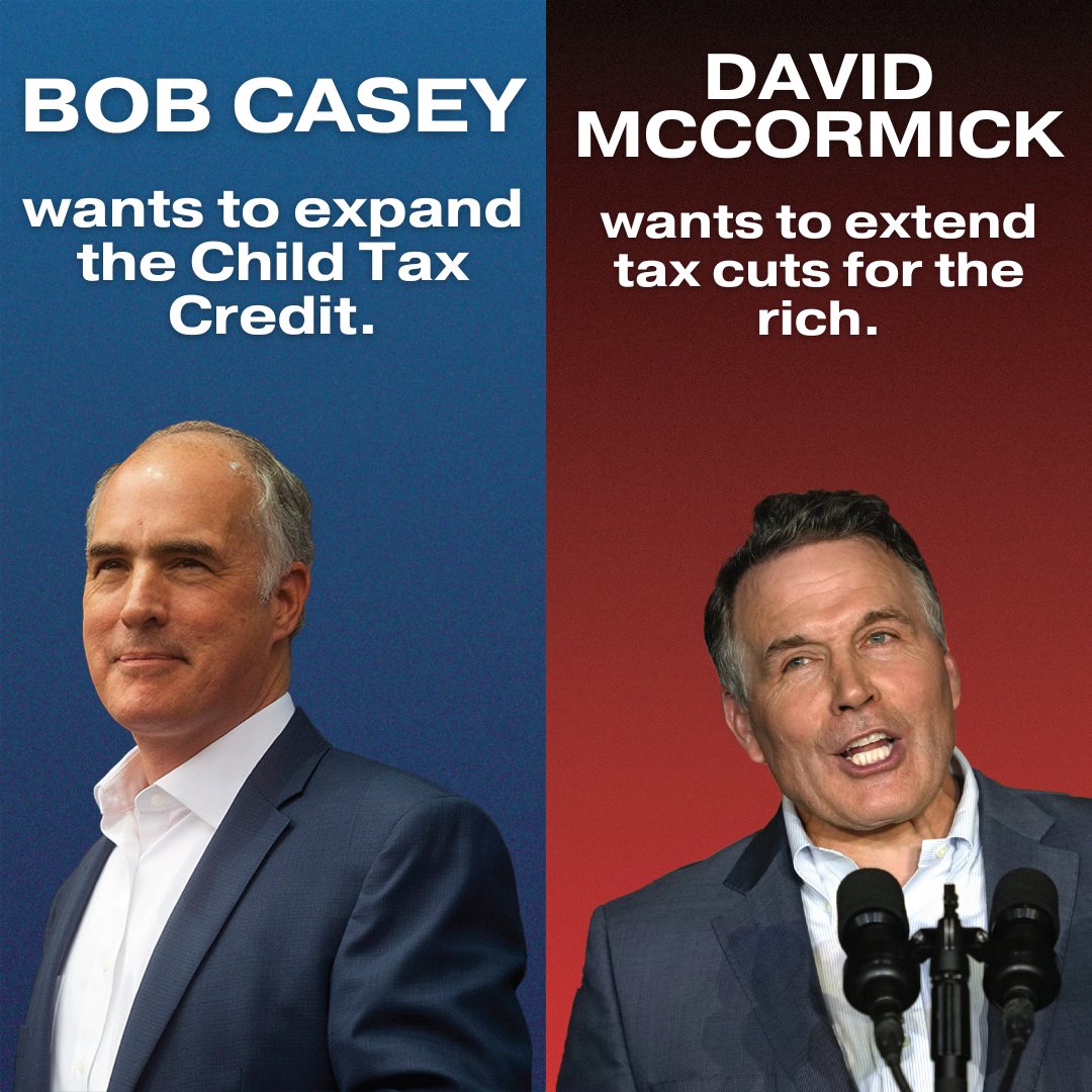 I’m on the side of Pennsylvania’s working families. 

McCormick is on the side of his billionaire backers.