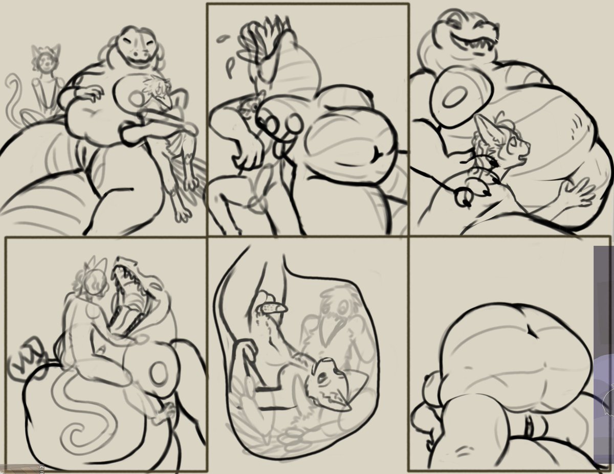 Some new Styx silliness in the works? Absolutely alligator coded. Who's this cat and bird? Absolutely alligator lunch