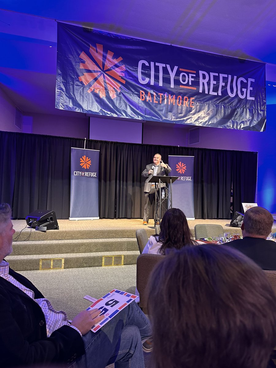 LivingstonFeder's tweet photo. Thankful to be a part of City of Refuge Baltimore Gathering 2024.  What a wonderful organization to help sponsor.   Bringing Hope to South Baltimore!!!! @Glennbob5301 https://t.co/YbmqVekitl