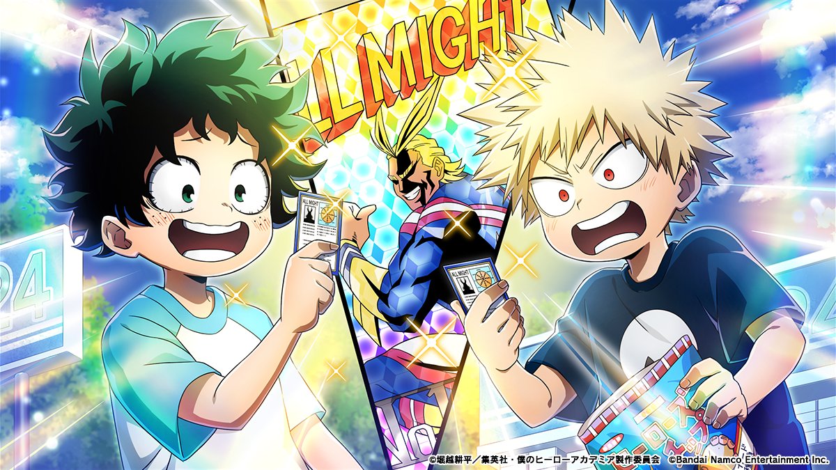 heroaca_ui's tweet photo. 10月6日は #夢をかなえる日 なんだって！

デクとかっちゃんみたいに、みんなにも夢はあったかな？

みんなの夢も、きっとオールマイトが応援してくれるよ！

#ヒロトラ #ヒロアカ https://t.co/RSAGZFyFZb