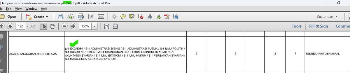 MettaApril's tweet image. Pendidikan di Ijazah S1 Ekonomi,
 di Pengumuman, formasi yg diminta pun S1 Ekonomi, sudah disanggah, tapi masih TMS dgn alasan, Pendidikan Tidak Sesuai Kualifikasi, Itu maksudnya gimana ya? @Kemenag_RI @BKNgoid #CPNS2024 #CPNSKemenag2024
