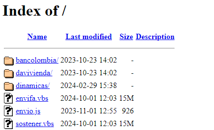 Merlax_'s tweet image. #Malware posible APT-C-36  🇨🇴 Remcos &amp;amp; njrat
#Opendir
hxxp://167.0.201.5/
hxxps://186.169.63.46/
hxxp://190.9.223.135/
hxxp://186.169.83.212/

C2
sost2024ene.]duckdns.]org:1213
remcosoct.]duckdns.]org:4576
02oct.]duckdns.]org:9001