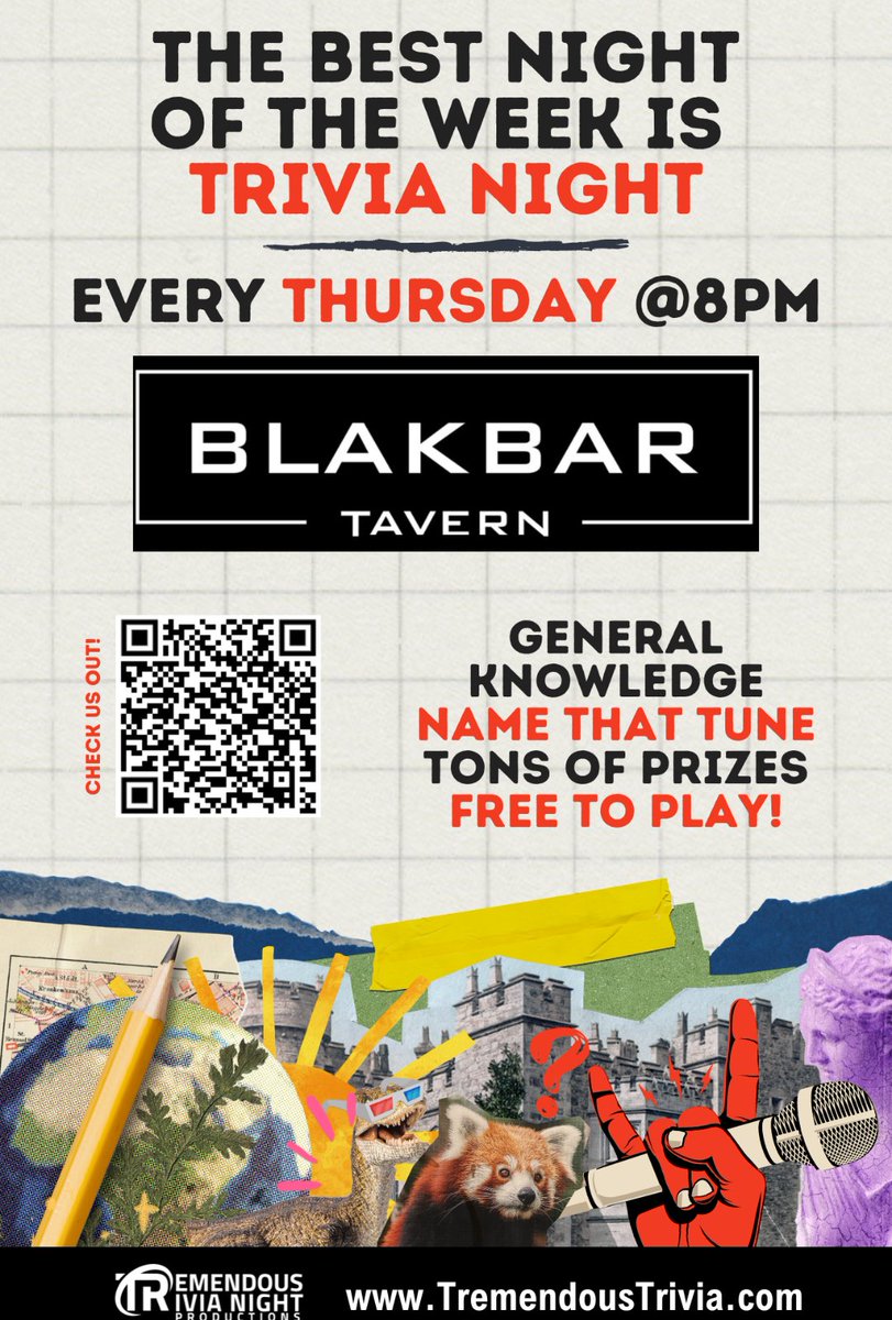 Trivia Thursdays are back baby! #yeg #yegtrivia #edmonton #edmontontrivia