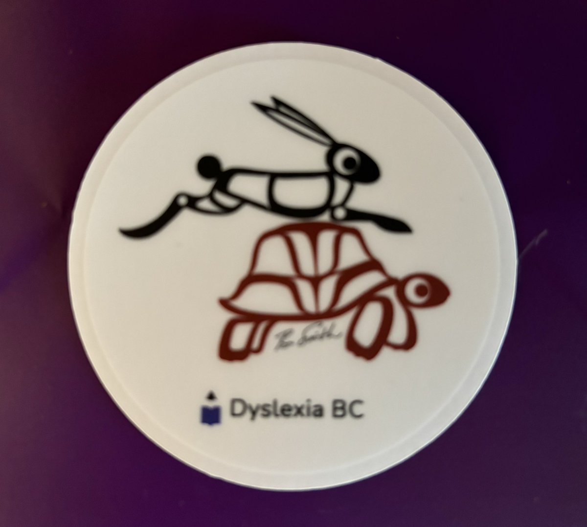 DyslexiaBC's tweet photo. What are you doing for dyslexia awareness this month?
Of Course the Tortoise wins!!
Artwork by Gitxsan artist artist,
Bo Smith.
#DyslexiaBC #bced #DyslexiaAwarenessMonthBC #bcpoli #dyslexiaawarenessmonth #accessiblebc https://t.co/dby6r2DcrG