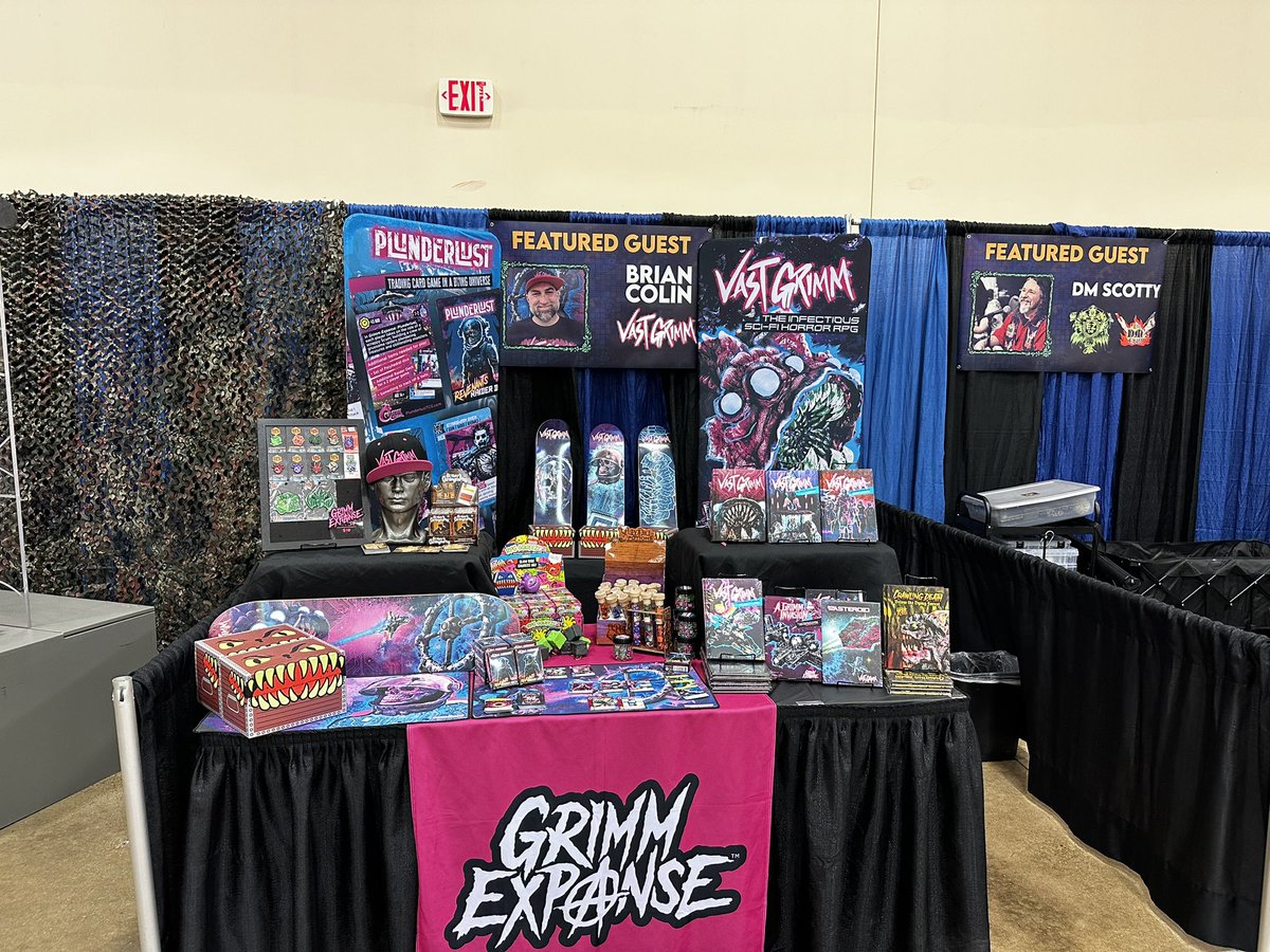 I made it to the Pittsburgh area! I’ll be set up at #PittsburghGamingExpo Friday only! Come hang out!