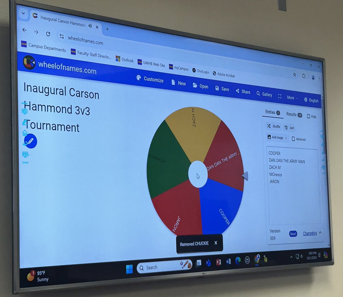 CRU MBB hosted our inaugural Carson Hammond 3 vs 3 tournament. Congratulations to Maurice Pinnock, Zach Engels, Tony Cooper and Kaden Kovar. <a href="/hammondcarson10/">Carson Hammond</a> <a href="/EngelsZachary/">Zachary Engels</a> <a href="/MauricePinnock4/">Maurice Pinnock</a> <a href="/Kaden1470274/">Kaden</a> <a href="/TonyCooper_2/">Tony Cooper</a>