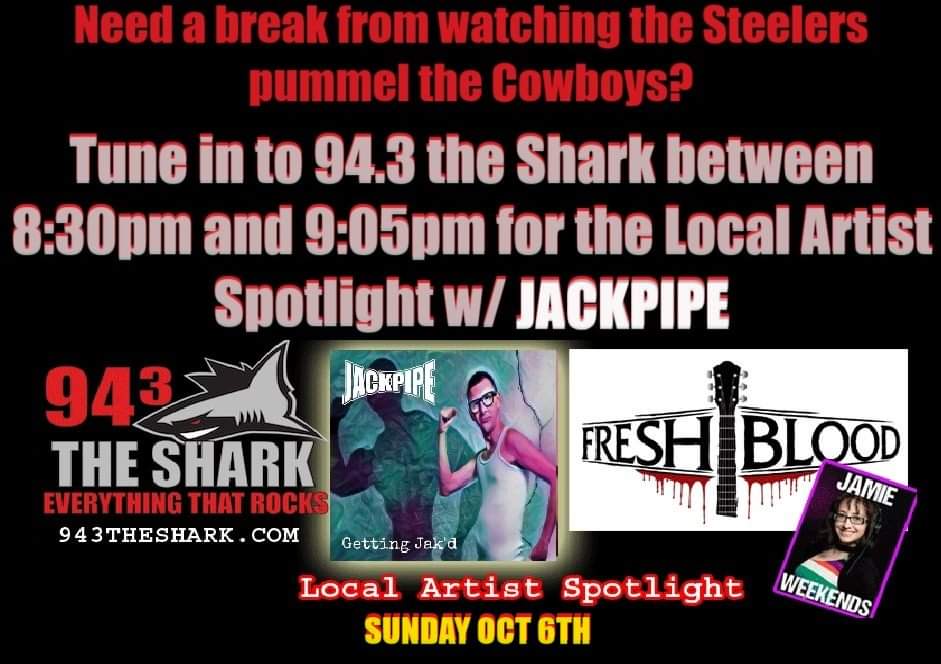 #jackpipeny @943theshark #rootsbloodyroots #corridorofcovers