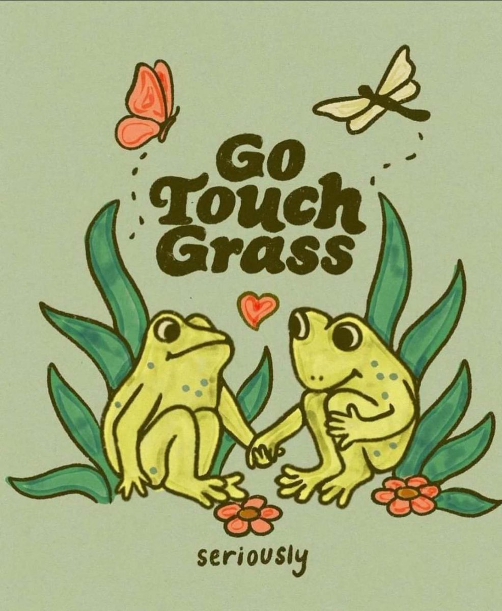 RenegadeChungus's tweet photo. Let's it rolling fellas! #GoTouchSomeGrass https://t.co/JUbtUzZYNQ