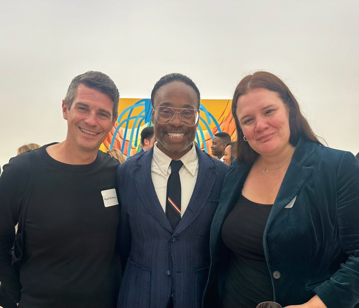 Thank you <a href="/theebillyporter/">Billy Porter</a> headlining tonight’s event to win back the House majority! 

Glad to spend it with great folks like the one and only <a href="/MTMcMorrow/">Matthew McMorrow</a>.