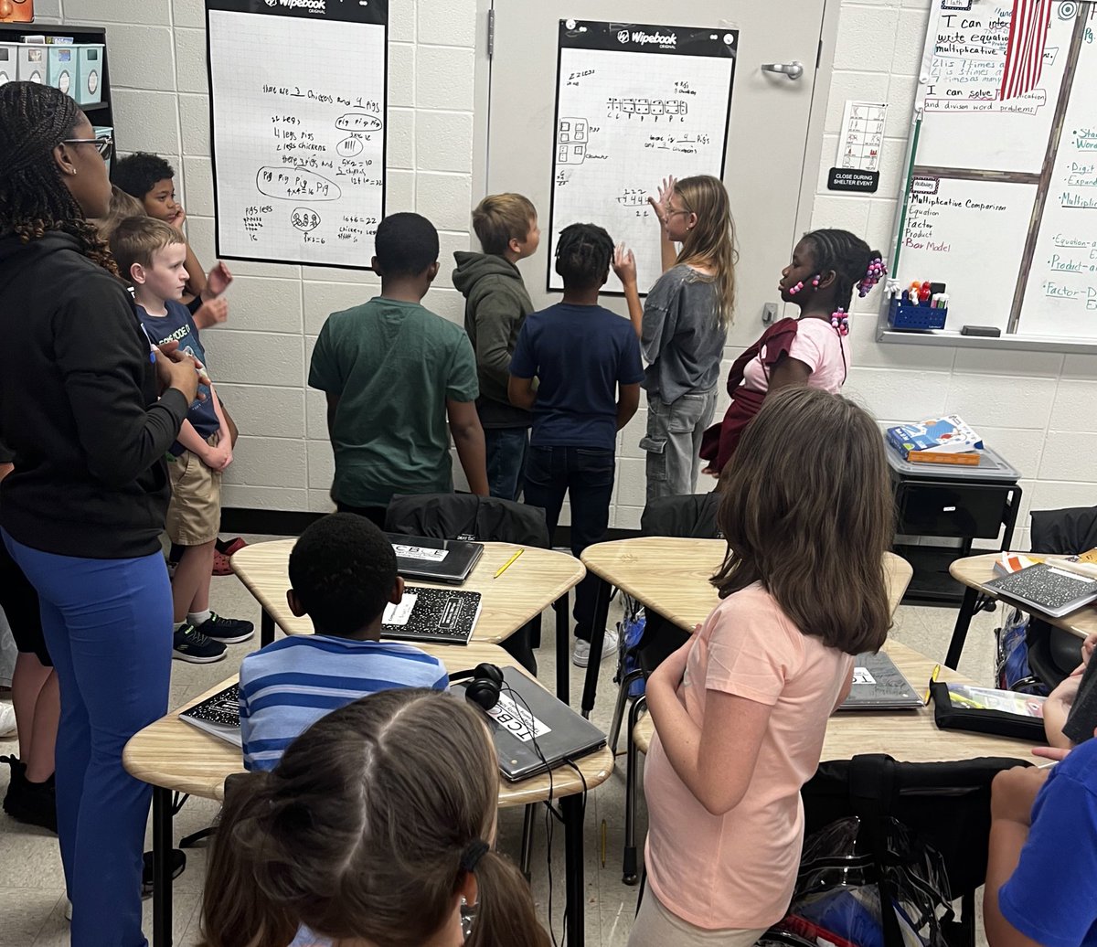 Rachel Betts (@bettsroom109) on Twitter photo If you need to see excellent student thinking step right into Mrs.Townsend’s classroom. This fourth grade class did their first Building Thinking Classrooms math experience today. The gallery walk and debrief at the end was amazing! 👏<a href="/TCBOE/">Talladega Co Schools</a> <a href="/SycamoreElem/">Sycamore Elementary</a> If you need to see excellent student thinking step right into Mrs.Townsend’s classroom. This fourth grade class did their first Building Thinking Classrooms math experience today. The gallery walk and debrief at the end was amazing! 👏<a href="/TCBOE/">Talladega Co Schools</a> <a href="/SycamoreElem/">Sycamore Elementary</a>