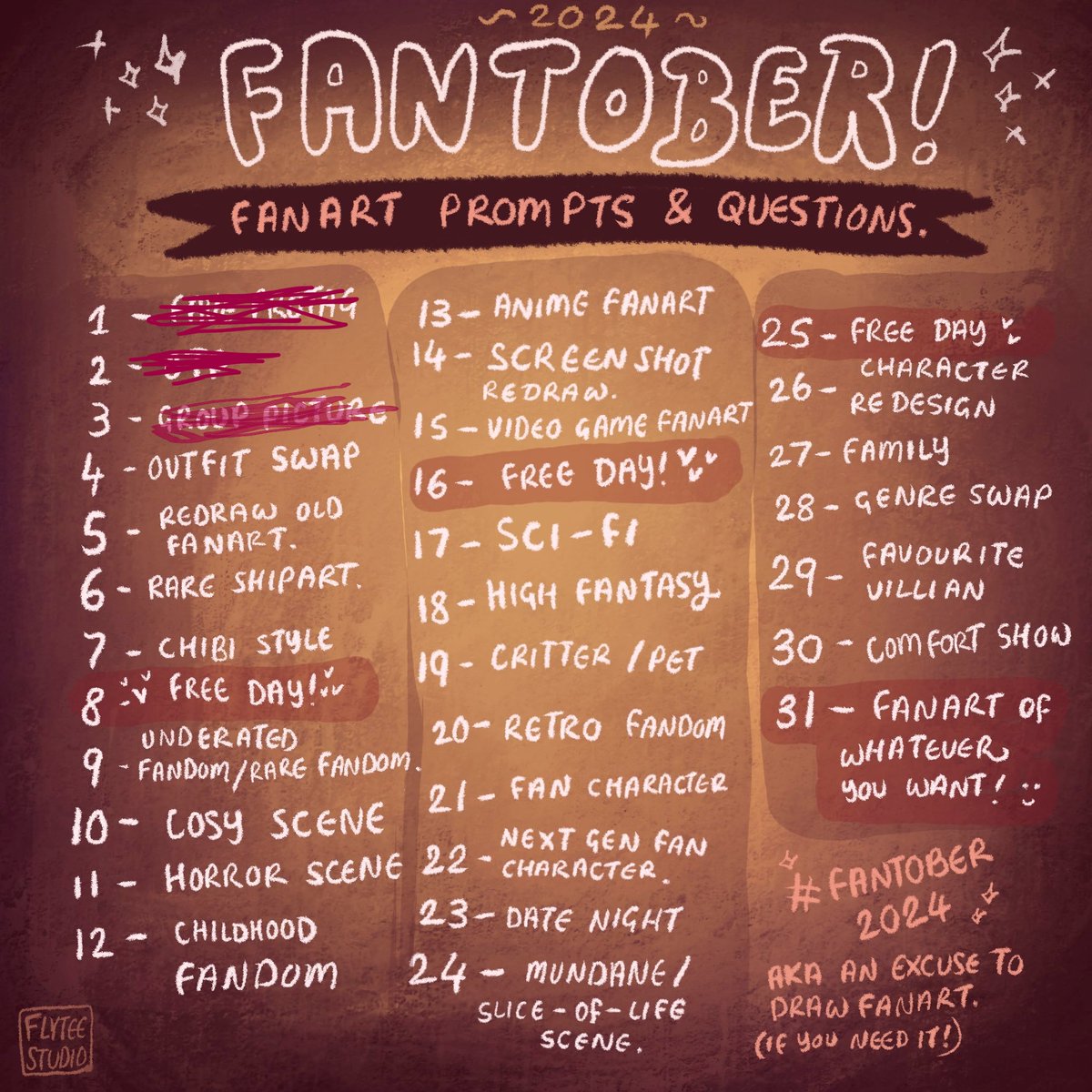 El mejor grupo que tengo...(≧∇≦)ﾉ #fantober2024 #digitalart #friends