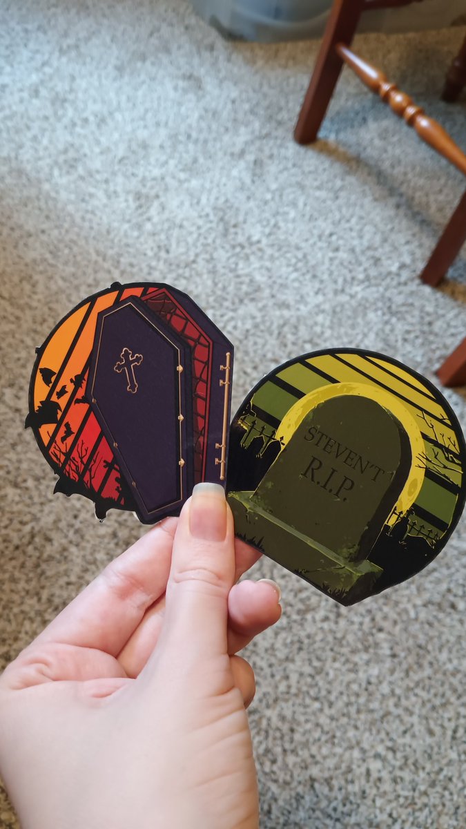 I love making stickers for my patrons. These are so good it's not even funny