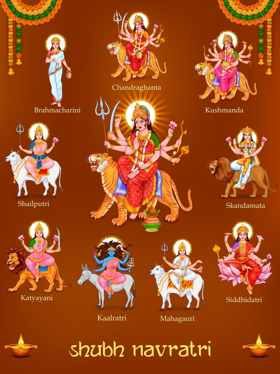 या देवी सर्वभूतेषु मां ब्रह्मचारिणी रूपेण संस्थिता। नमस्तस्यै नमस्तस्यै नमस्तस्यै नमो नमः🙏🏼।।#नवरात्रि