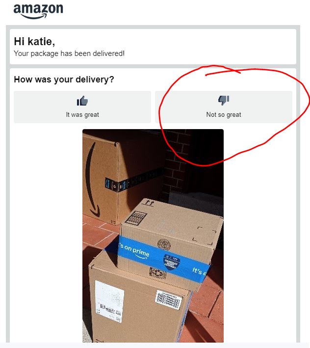 KatiePekel's tweet image. When you inadvertently send your @amazon order to you kid's college address... 🤦‍♀️*Please bring home at fall break! #NotTheFirstTime #ProbablyNotTheLast