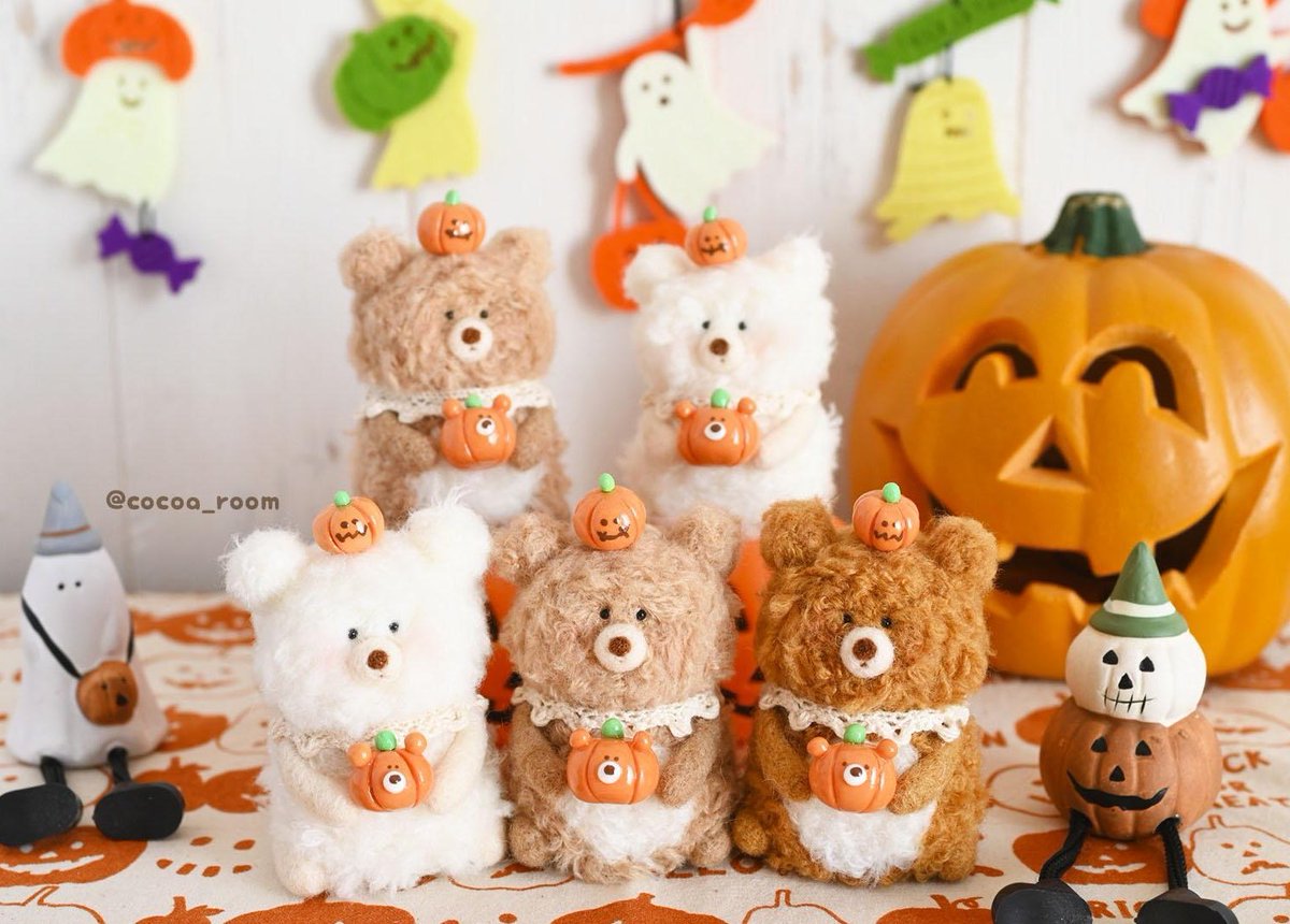 cocoa_room's tweet photo. 🐻❄️個展の購入制限について
ご予約の方は一組様羊毛作品3点🧸(同伴者の方と合わせて3点)
5日のフリータイムはお一人様1点の予定です。
6日は当日の状況を見てお知らせします📢
5日は14:30まで予約制
5日の14:30〜、6日の11:00〜フリー入場です。👻
#tetococoa3 https://t.co/LCowPJExoH
