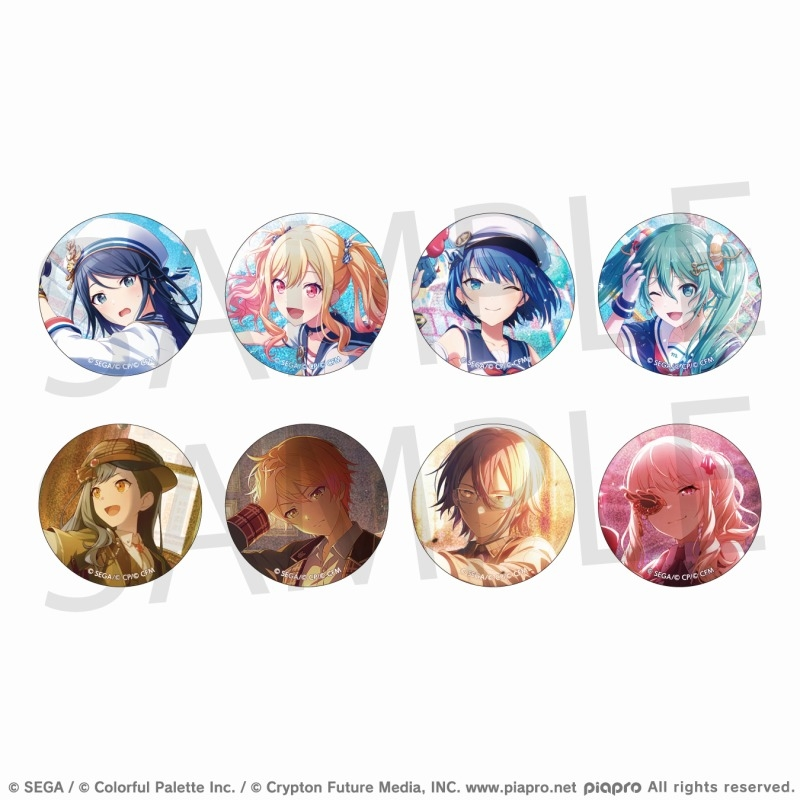 🔶絶賛予約受付中🔶 「#プロセカ」グリッター缶バッジ イベント
