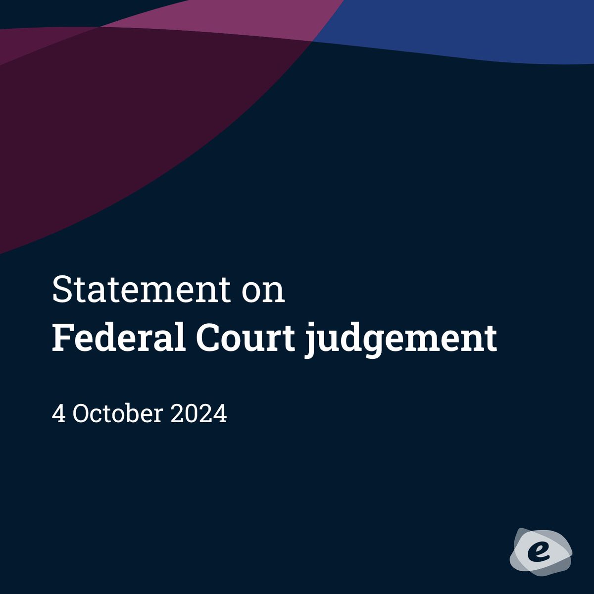 The Federal Court has today ruled X Corp. was obliged to respond to a transparency notice seeking information about measures to address the proliferation of child sexual exploitation material on its platform. Read more: news.esafety.gov.au/3ZPkPni