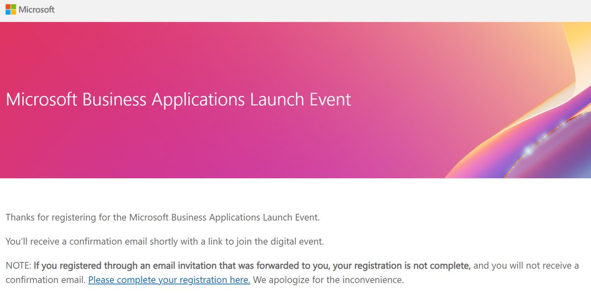 Rinatamu_ITDR's tweet image. Done!!
#MSBizAppsLaunchEvent