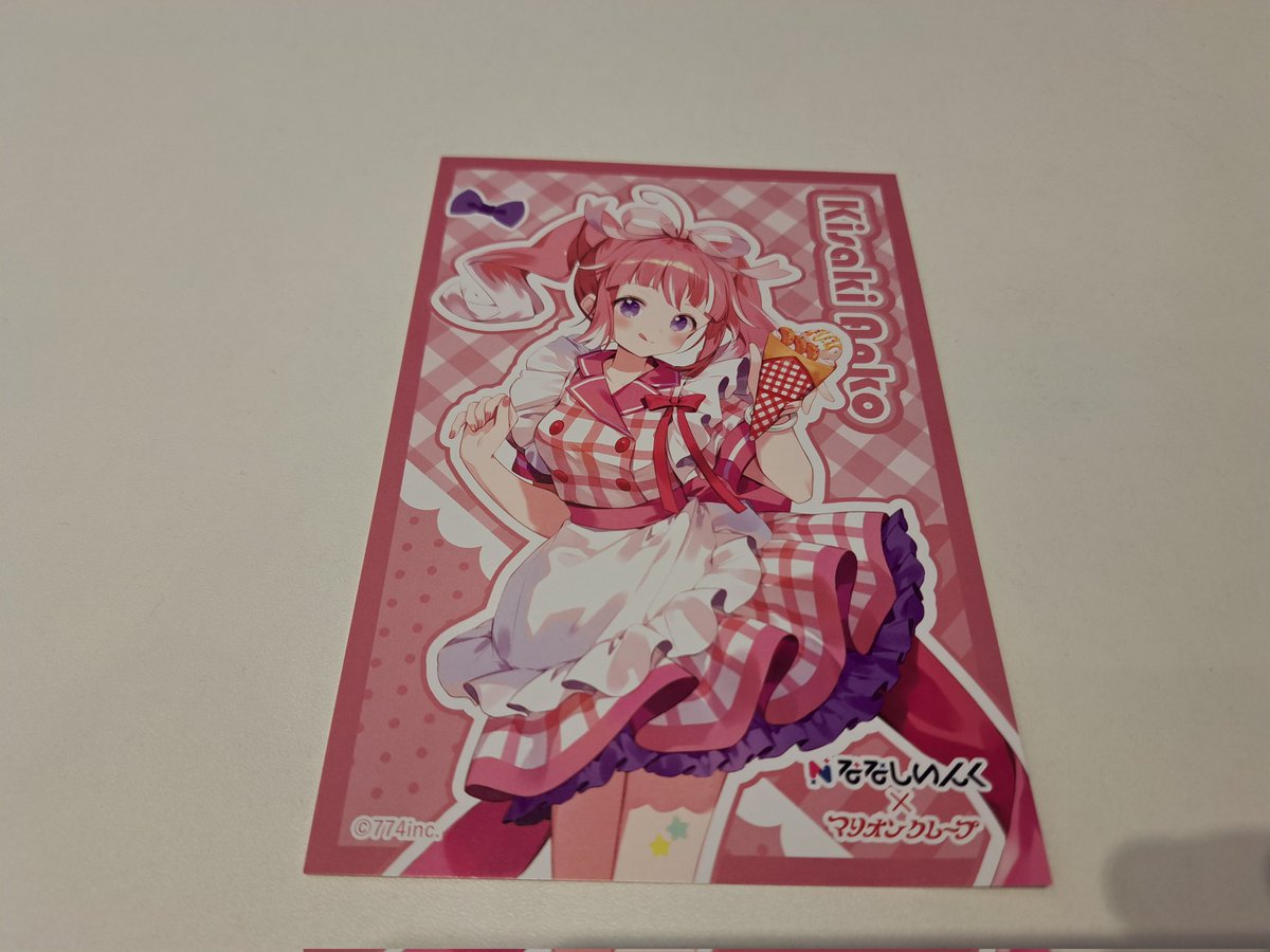 cherrio03's tweet image. うおおおおお！！！あんこちゃんいたよおおおお！！！！🌸🌸🌸
クレープ美味しかった！！！🍓🍊
#マリオンクレープ
#希咲あんこ
#ななしいんく