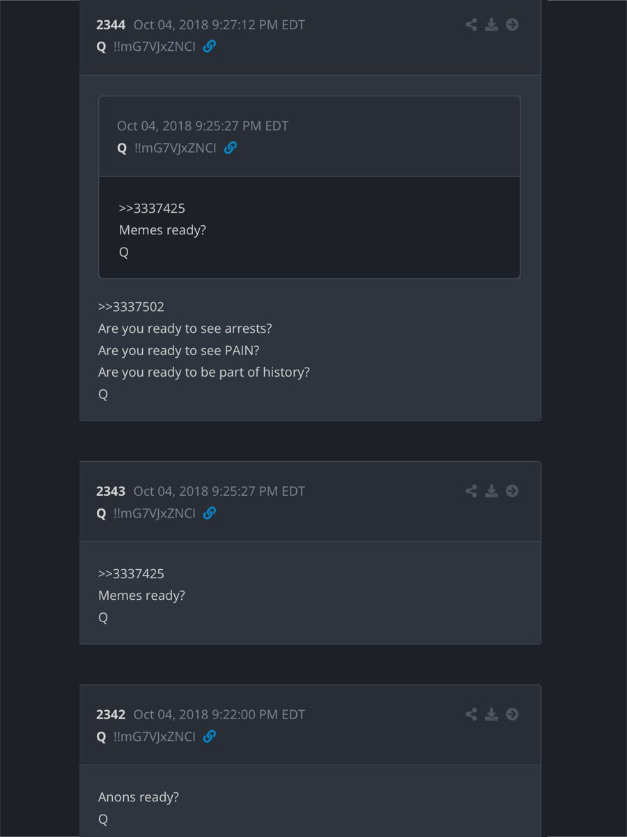RebelValkyrie17's tweet photo. Tomorrow’s delta. 💥
Anons ready?
Memes ready?
Are you ready to see arrests?
Are you ready to see PAIN?
Are you ready to be part of history?