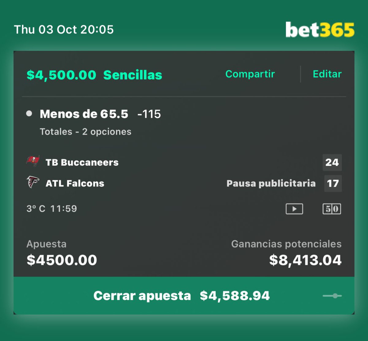 cesarionish's tweet image. Abonos