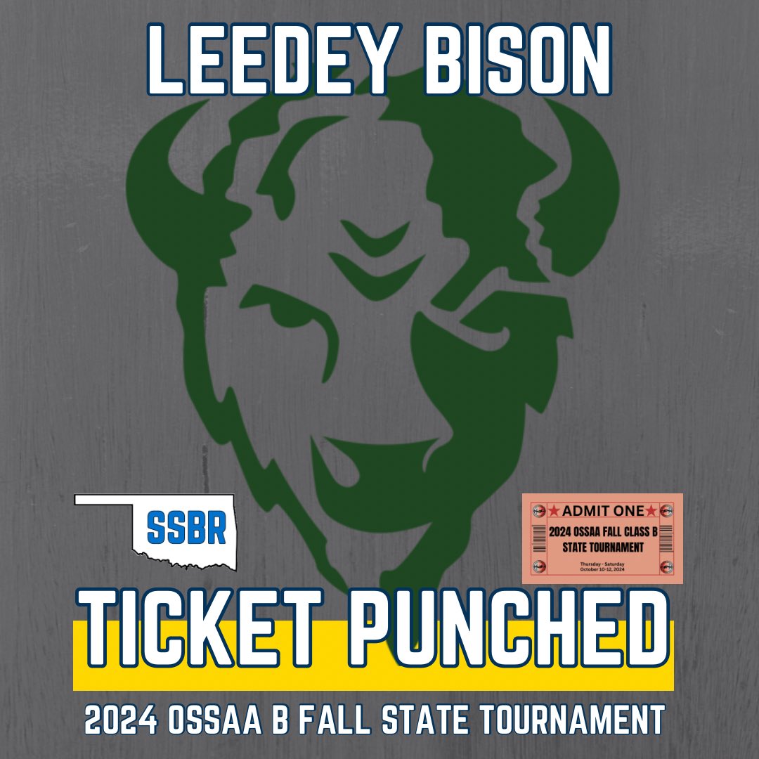 SoonerStateBSBL's tweet photo. 𝐂𝐋𝐀𝐒𝐒 𝐁 𝐑𝐄𝐆𝐈𝐎𝐍𝐀𝐋𝐒

𝘽𝙊𝙎𝙒𝙀𝙇𝙇 𝙍𝙀𝙂𝙄𝙊𝙉𝘼𝙇

The #4 seed Leedey Bison complete and amazing day first beating #1 Boswell, 6-0, then #2 Asher, 6-3, to advance to the State Tournament.

#OKPreps https://t.co/8kjmOQ3rbp