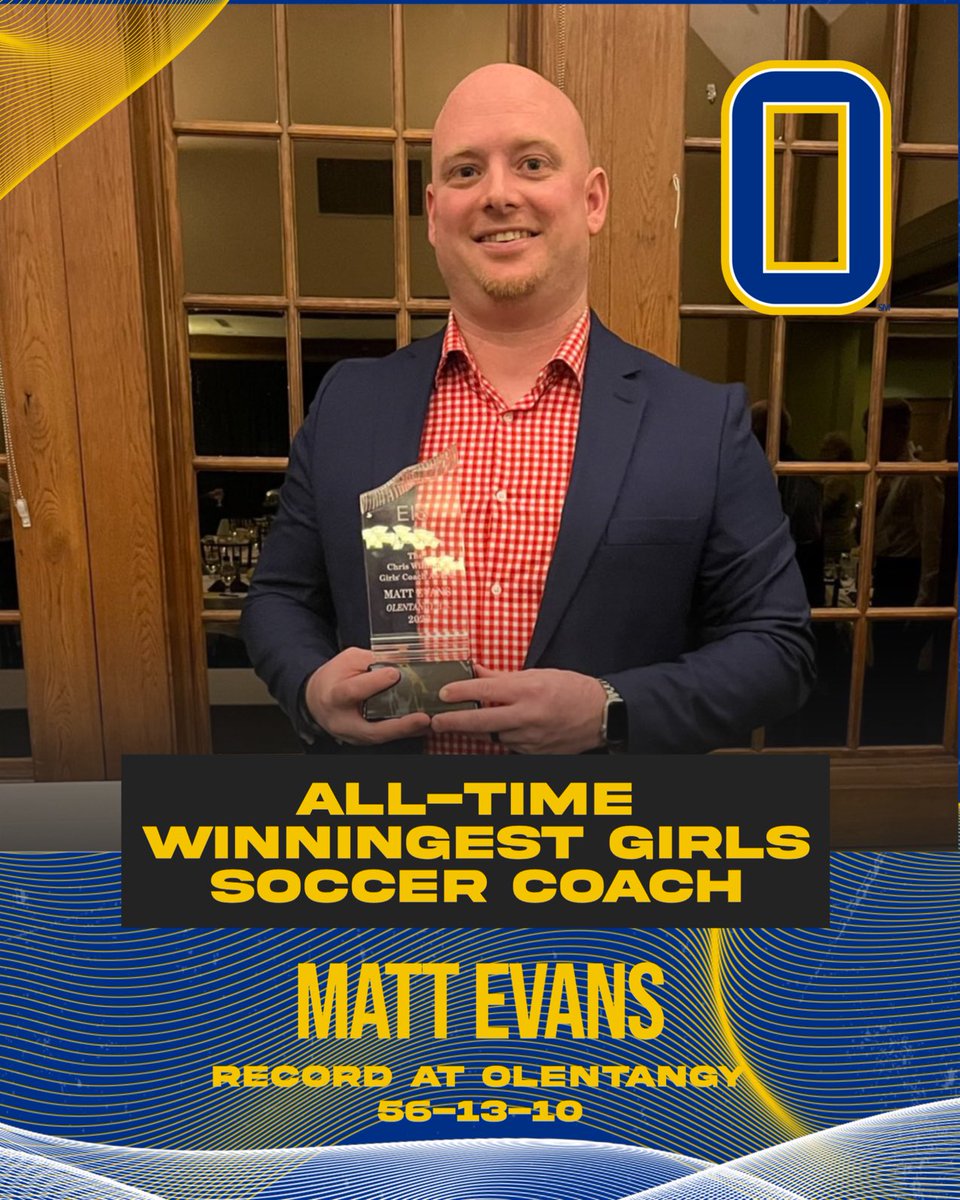 Most wins as a head women’s soccer coach in Olentangy Women’s Soccer history. Congratulations Coach! ⁦⁦<a href="/coachevans10687/">Matt Evans</a>⁩