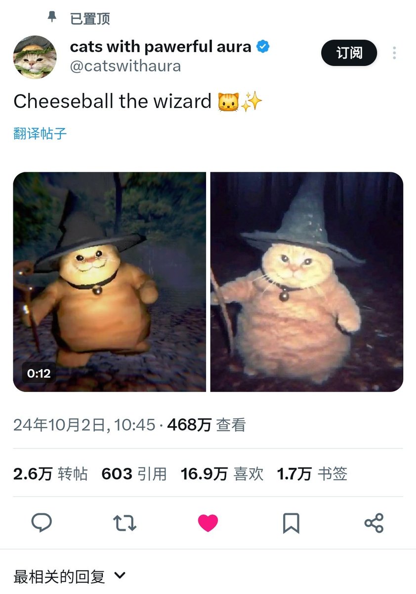 0xmagnolia's tweet photo. 找meme需要看web2流量的，你有图片但不知道判断热度的时候，就用谷歌识图，会显示此图相关的链接 如ins Twitter Reddit等，平常那些按图搜片就是靠这个。
  这只猫昨天一条推文的流量就866w，这就能初步判断这是个爆点meme，什么meme你一天发出来就有这么多浏览量？说明其他网友很喜欢，你喜不喜欢不重要，重要的是大部分人喜欢。