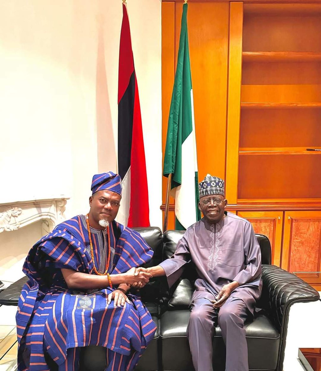 infonet9ja's tweet photo. At last, @renoomokri meets @officialABAT is that all that he has been wanting to get all these while? Hmmmm!!! https://t.co/l6WGzxrzih