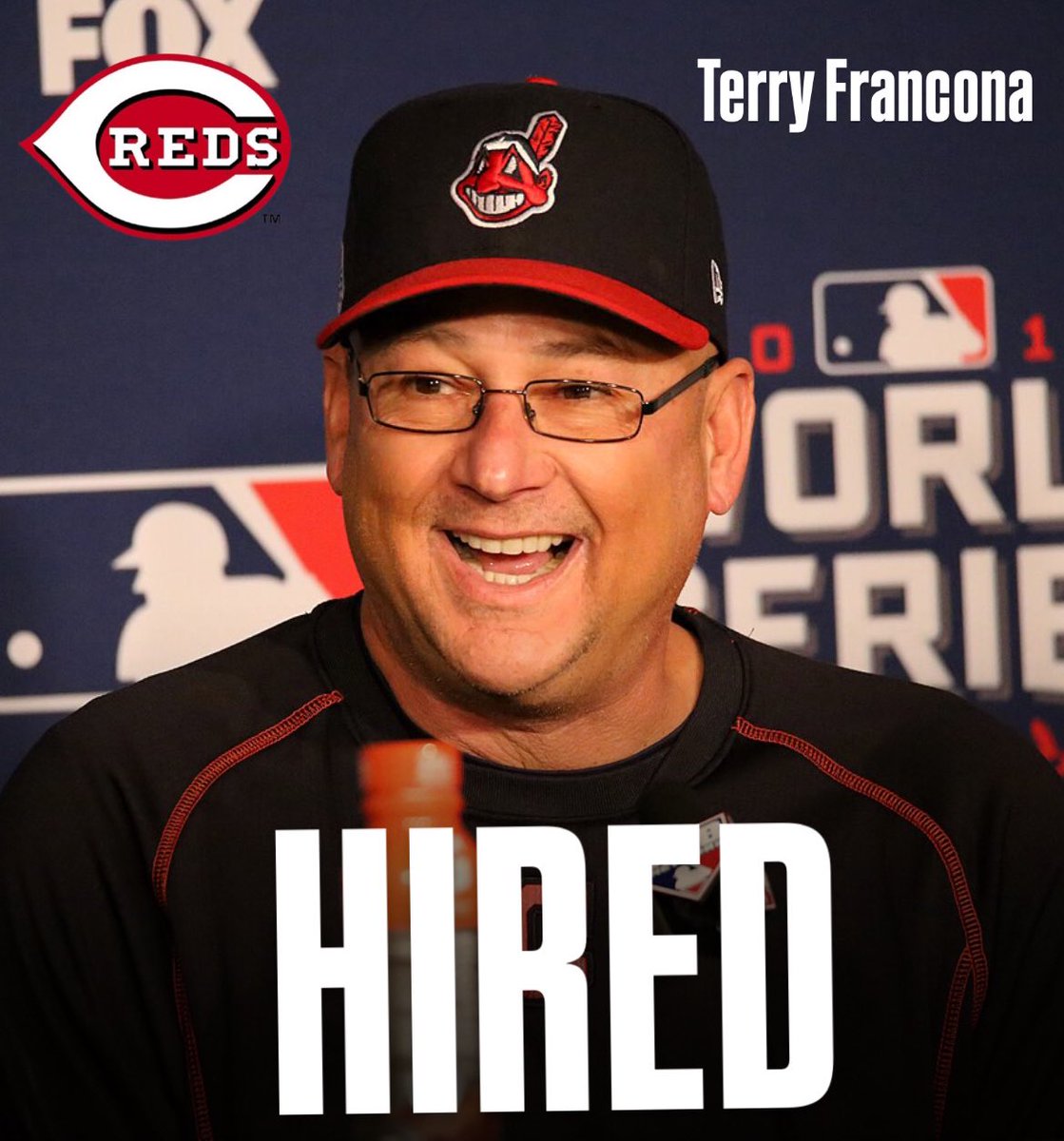 WELCOME TO CINCINNATI TERRY FRANCONA