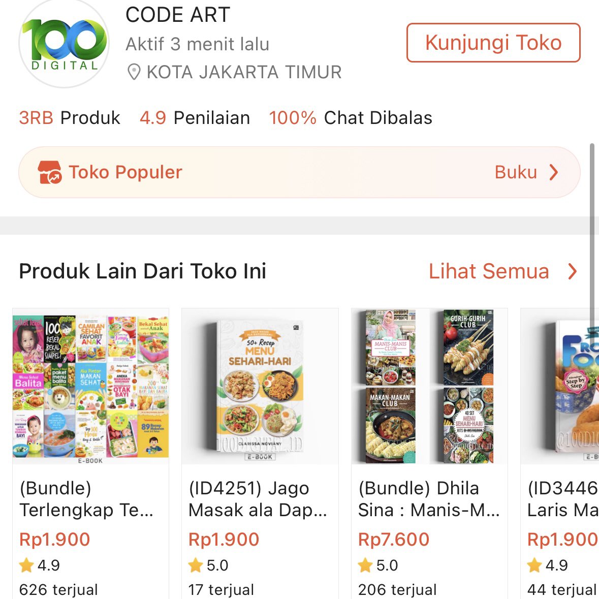 JANGAN BUNUH PENULIS LOKAL!

Buat yang bertanya, buku bajakan dijual senilai Rp 200, Rp 1.000, dsb. Lebih baik Shopee buka saja perpustakaan online gratis atau sistem berlangganan. Pembagian royalti kepada penulis / penerbit jadi jelas dan syariah: halal dalam berniaga dan akhlak