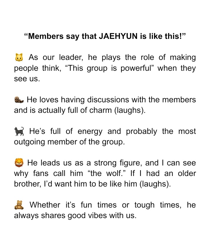 myungpups's tweet photo. BOYNEXTDOOR MEMBER'S INTRODUCTION — Myung Jaehyun for 𝘕𝘪𝘬𝘬𝘦𝘪 𝘌𝘯𝘵. October Issue “Members say that Jaehyun is like this!”

#명재현 #JAEHYUN https://t.co/GmVw7KJesm