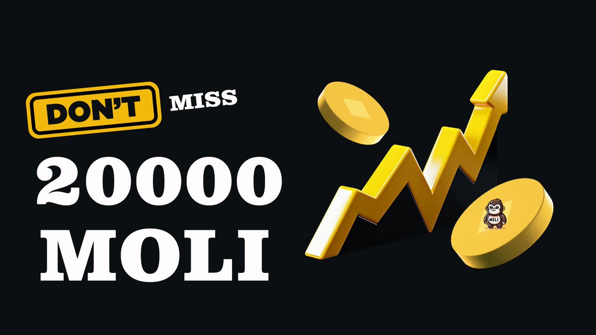 MobileLiquidity's tweet photo. 👀20,000 MOLI Grand Prize, Helping to Reach New Heights👀

1. Rewards for reaching high nodes✈️
$0.21-$0.30 will be rewarded with 1000MOLI for every 0.01 increase (based on the robot's quotation, the first address to reach the address will win, and no more rewards will be issued if the price fluctuates), a total of 10,000MOLI rewards

2. Trading share✈️
All purchase addresses between $0.21-$0.30 will share 10,000MOLI according to the purchase ratio (selling or transferring out after purchase is invalid, holding or staking is valid)

3. Other instructions✈️
Reward 1 will be issued immediately when the trigger condition is met
Reward 2 will be issued uniformly when the price reaches $0.30
Based on the quotation robot in the TG group, only limited to feg and BNB trading pairs, the first person to reach the node will win
The above two rewards do not affect each other, that is, obtaining the node reward will not affect the issuance of trading share rewards

Grand Marketing is about to start, and the entire network will set off a MOLI storm! Looking forward to your early participation!✈️

MOLI has ambitious goals, the first community recognition, perfect destruction mechanism, real company investment, triple security audit, 10,000 station traffic empowerment, base price only increases but not decreases, and there are many functions such as passive income from staking and interest-free lending.✈️

Starting from October 10, the new CEX was launched, BOTK opened the screen, AVE hot search, KOL promotion, 100 million FEG airdrop, global AMA and other activities were launched one after another, continuing to help MOLI reach new heights.✈️