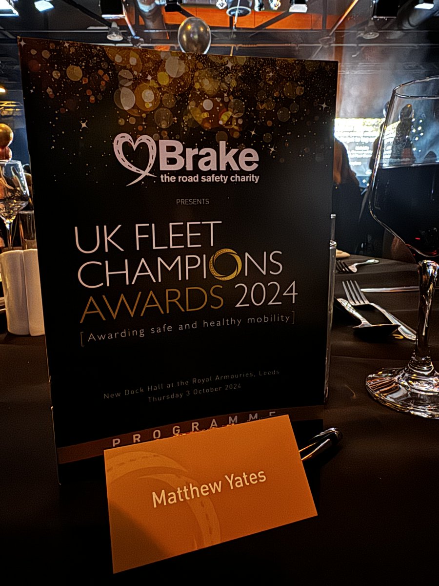 Tyr (@tyrlawyers) on Twitter photo Our Head of Transport <a href="/MattYatesDFA/">Matthew Yates</a> had a great time at the UK Fleet Champions Awards last night. The event was presented by the excellent <a href="/Brakecharity/">Brake, the road safety charity</a>, congratulations to all the winners! Our Head of Transport <a href="/MattYatesDFA/">Matthew Yates</a> had a great time at the UK Fleet Champions Awards last night. The event was presented by the excellent <a href="/Brakecharity/">Brake, the road safety charity</a>, congratulations to all the winners!