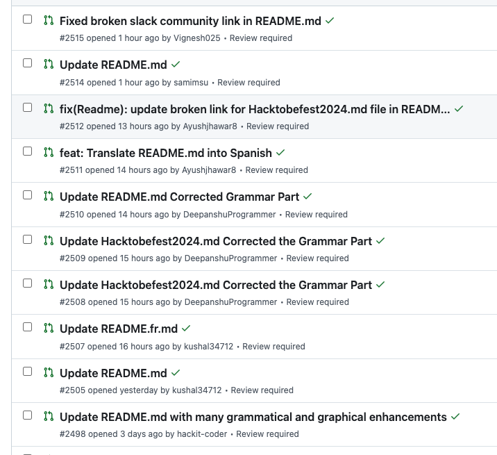 This is how Hacktoberfest looks like for open-source maintainer.