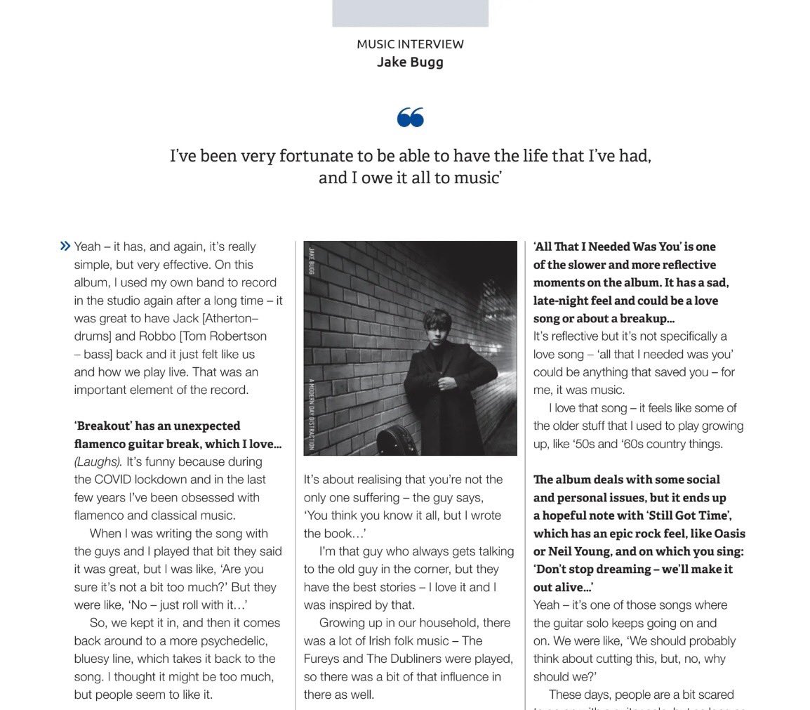 seanhannam's tweet photo. New @Jakebugg album is out today - I talked to him about it for the Sept issue of @hifiplusmag: teaser here. #amoderndaydistraction #jakebugg https://t.co/MDjEA0rZqC