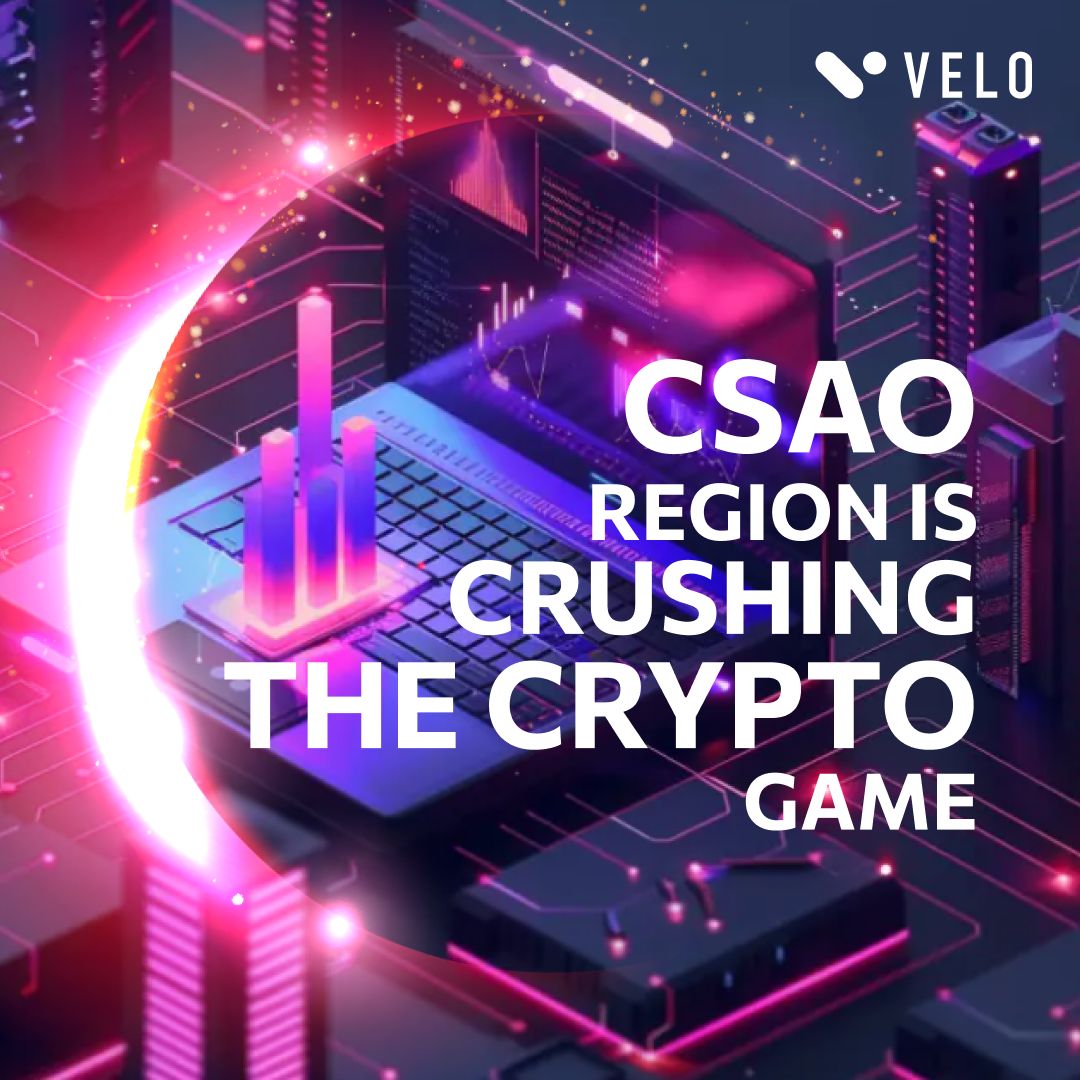 veloprotocol's tweet image. 🌏🚀 The future of crypto is NOW, and Central &amp;amp; Southern Asia and Oceania are leading the charge! These regions are making huge strides in DeFi and crypto trading from India to Indonesia. The global number of crypto users has surged by 34%, reaching 562 million — mind-blowing…
