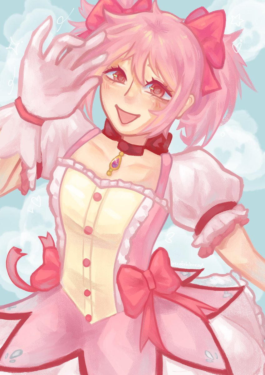bscotchbread's tweet photo. art trade with @athtaena !! <3

thank u sm for drawinf garry,,,,,,
#madokakaname #madoka #pmmm https://t.co/iFbkG5bYkF
