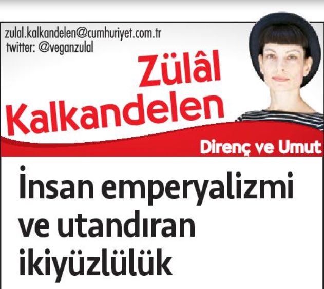 İNSAN EMPERYALİZMİ VE UTANDIRAN İKİYÜZLÜLÜK

Her yıl 2 Ekim Dünya Çiftlik Hayvanları Günü'nde susan çoğu kişi, 4 Ekim Dünya Hayvanları Koruma Günü’nde evde beslediği hayvanla fotoğrafını paylaşıyor, kendisinin de “hayvansever” olduğunu göstermeye çalışıyor ve politikacılar
