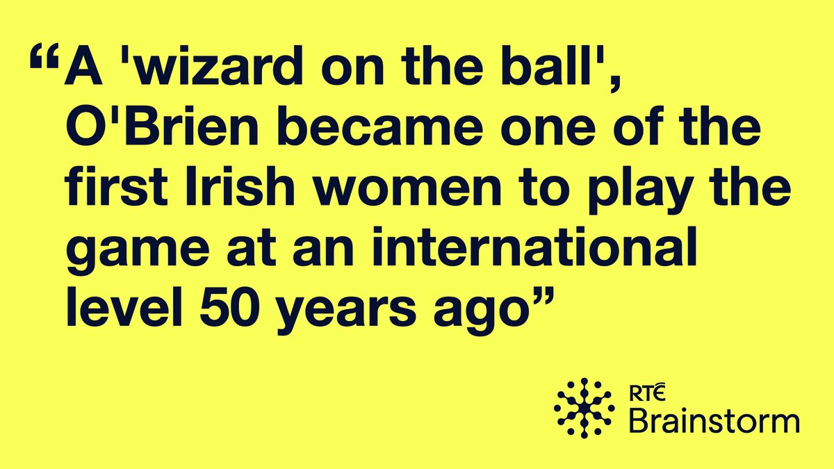 RTÉ Brainstorm (@rtebrainstorm) on Twitter photo Meet Anne O'Brien, the legendary soccer star from Inchicore: A new #RTEBrainstorm podcast 🎧 based on a piece by <a href="/HBee2015/">Helena Byrne</a> <a href="/britishlibrary/">British Library</a> & voiced by <a href="/_jan_ni_/">jan_ni</a> - now available wherever you get your podcasts or at 👉 rte.ie/brainstorm/202… Meet Anne O'Brien, the legendary soccer star from Inchicore: A new #RTEBrainstorm podcast 🎧 based on a piece by <a href="/HBee2015/">Helena Byrne</a> <a href="/britishlibrary/">British Library</a> & voiced by <a href="/_jan_ni_/">jan_ni</a> - now available wherever you get your podcasts or at 👉 rte.ie/brainstorm/202…