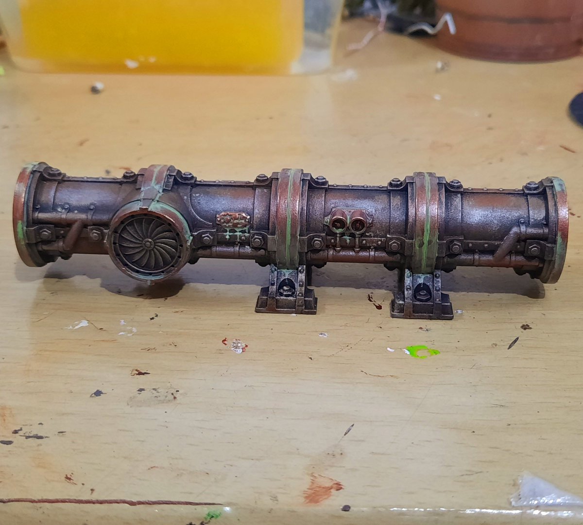 PPPointyEars's tweet photo. Done for the day 🥰🥰
#SupportKillTeam #Imperium #WarhammerTerrain #Warhammer40K #W40K #Wh40K #40K #Warmongers #PaintingWarhammer #PPPointyEars #KT2021 #NewKillTeam #OldKillTeam #KT2018 #OnePageRules #GrimdarkFuture #GrimdarkFutureFirefight https://t.co/nVeqkbuwVM