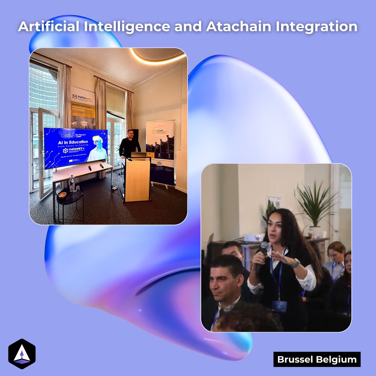 atachainatax's tweet image. ⚡️ As ATA Quantum AI Chain, we have completed the Brussels Artificial Intelligence symposium.

#atax #ataquantumai #atachain #ataid #cryptocurrency