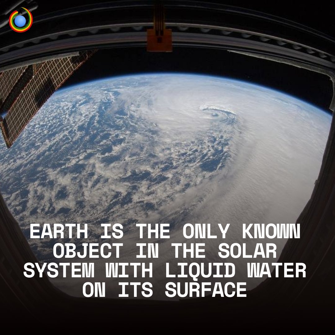 Gssti_Gaec's tweet photo. 🌍 Earth is the only known place in the solar system with liquid water on its surface. 💧 #EarthFacts #100HoursOfAstronomy https://t.co/UWVBhM1NXE
