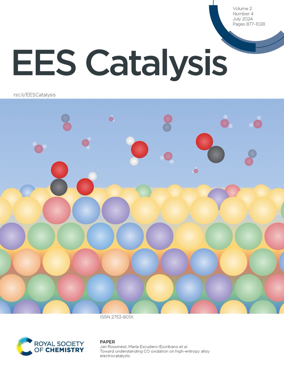 Today we are highlighting work from Energy &amp; Environmental Science Editorial Board member Jan Rossmeisl, investigating electrocatalytic activity of high-entropy alloys, published earlier this year in EES Catalysis. Read in full here: doi.org/10.1039/D4EY00…