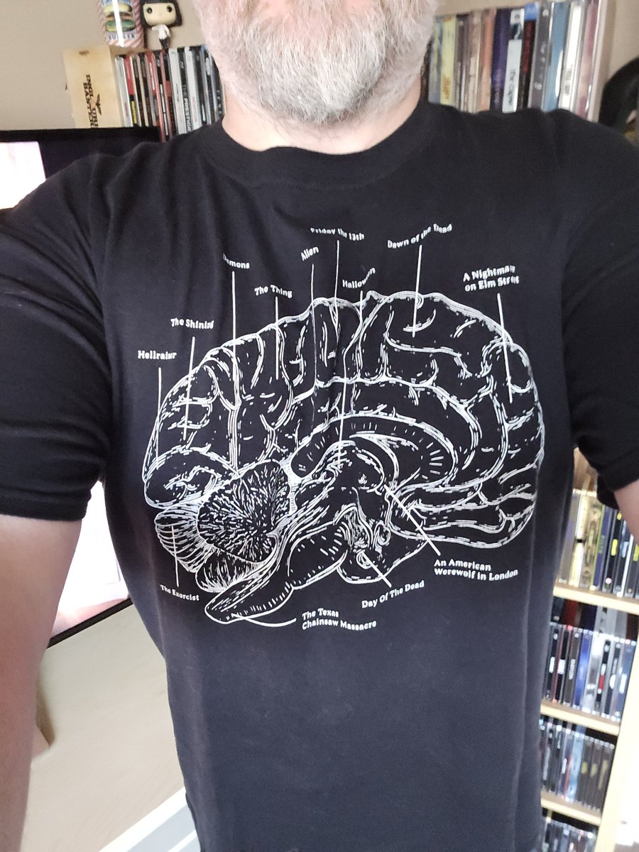 mikeycubed's tweet photo. Representing @deadgoodtees for spooky season.

#DeadGoodTees #MovieTees #Horror #HorrorTees https://t.co/t2Ym5NXVEw