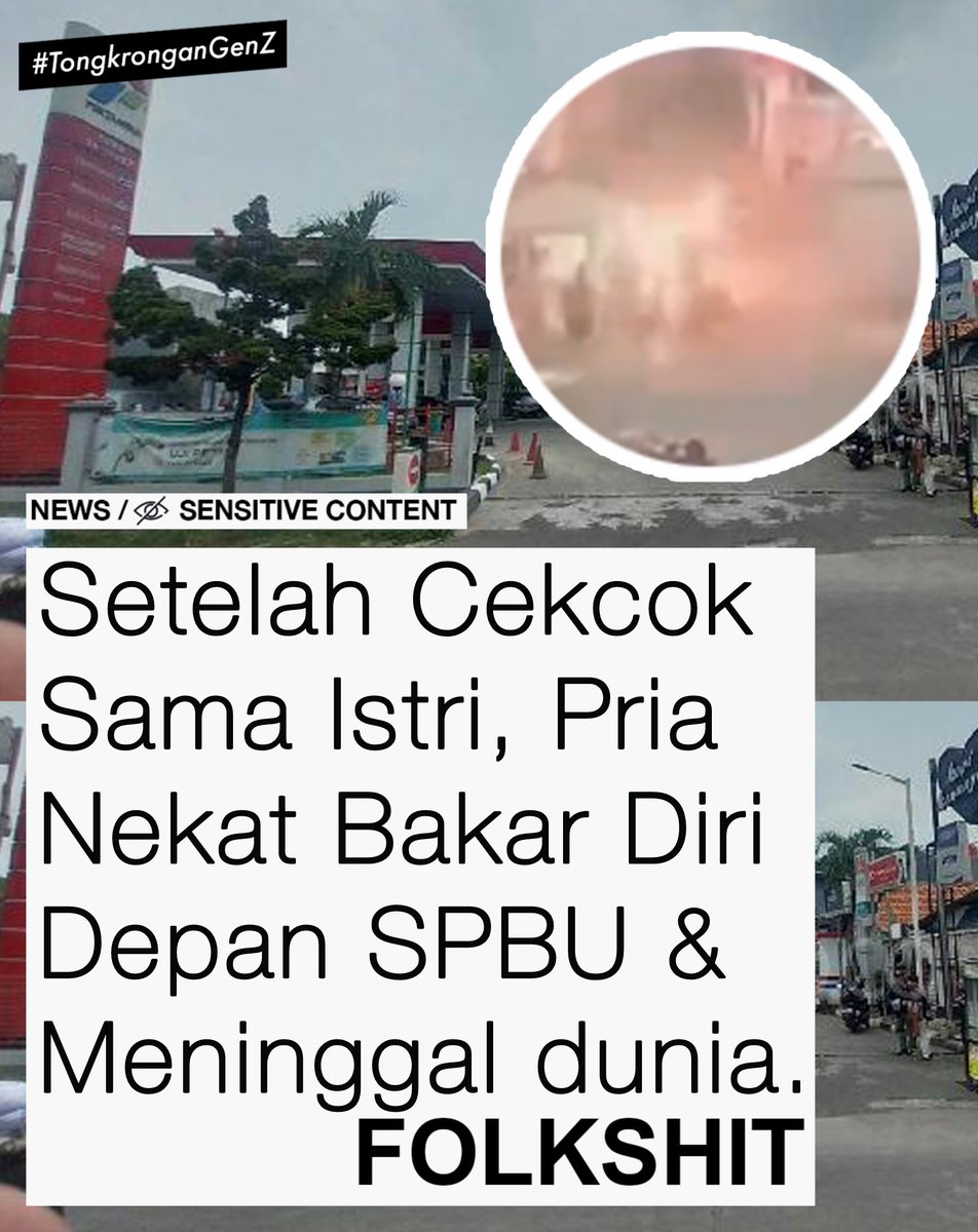 folkshittmedia's tweet photo. ORANG SEKARANG PADA KENAPA DAHHH 😭

📌 Pondok Aren, Tangsel https://t.co/8gxXwk5ZEe